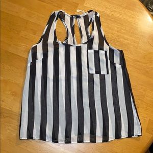 Stripe Racerback